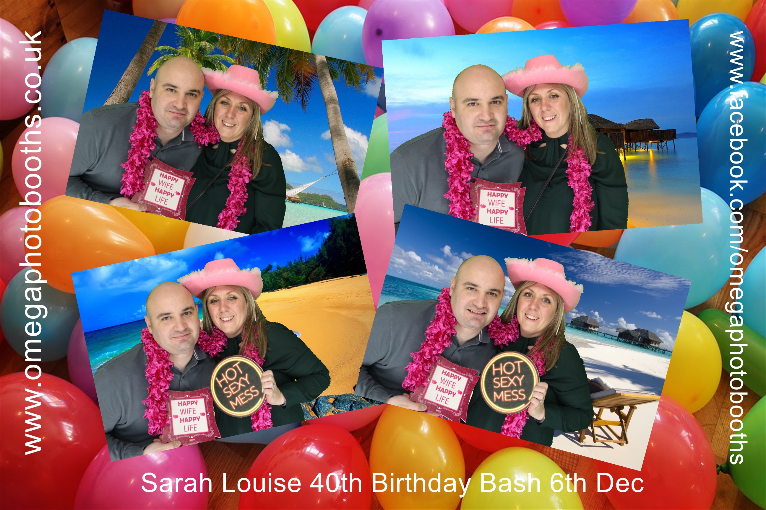 Sarah Louise 40th  | View more photos from the event at gallery.omegaphotobooths.co.uk/u/Omega-Photobooths/Sarah-Louise-40th